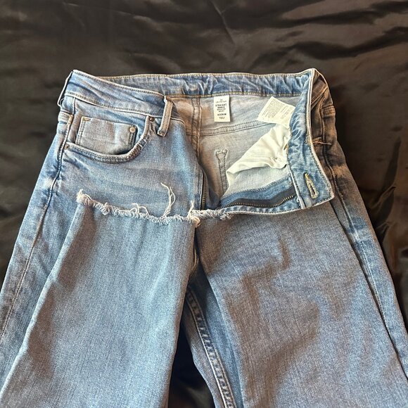 🎀H&M &DENIM Straight Ankle Regular Waist Jeans - Picture 6 of 6